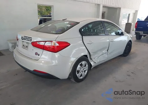 2015 Kia Forte Lx из США, поврежденный, VIN KNAFK4A68F5295100